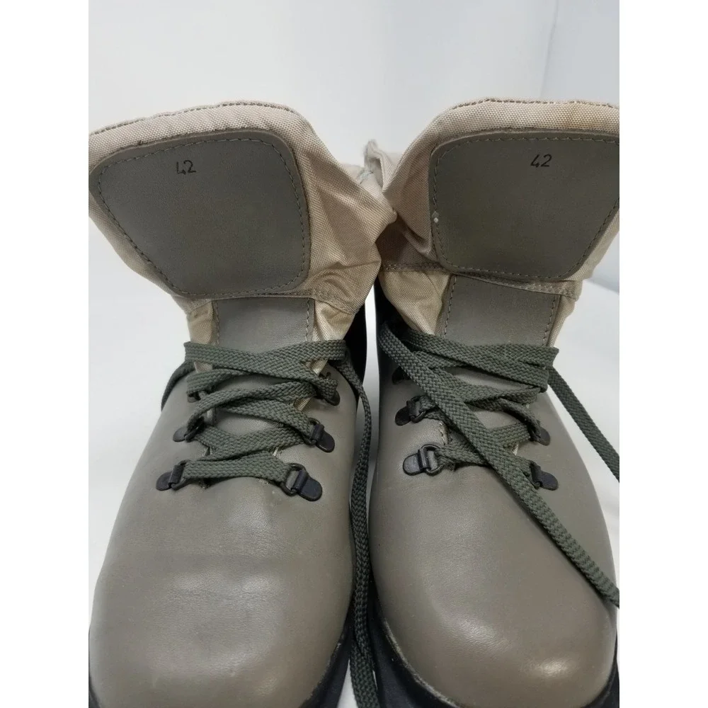 Alpina Boots Blazer Cross Country Nordic Ski Athletic 5107-0 Gray Vibram Sz 42